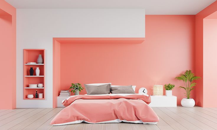 Two Colors is Better Than One for Your Bedroom Walls