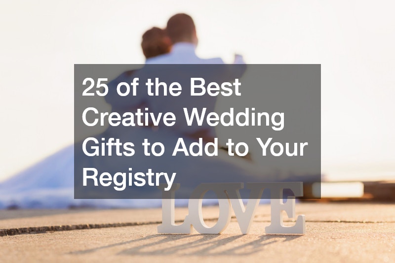 25 of the Best Creative Wedding Gifts to Add to Your Registry